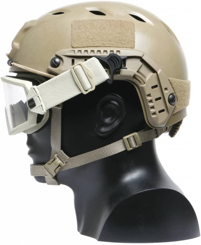 Amazon.co.jp: タクティカル ヘルメット サイド レール スイベル