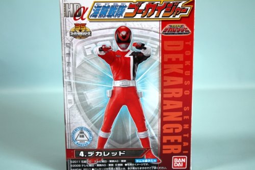 Amazon.co.jp: HDα海賊戦隊ゴーカイジャー（食玩）デカレッド/単品