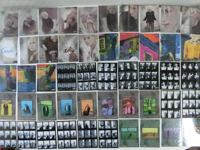 Amazon.co.jp: Gackt 『トレーディングカード 62枚セット』 ガクト