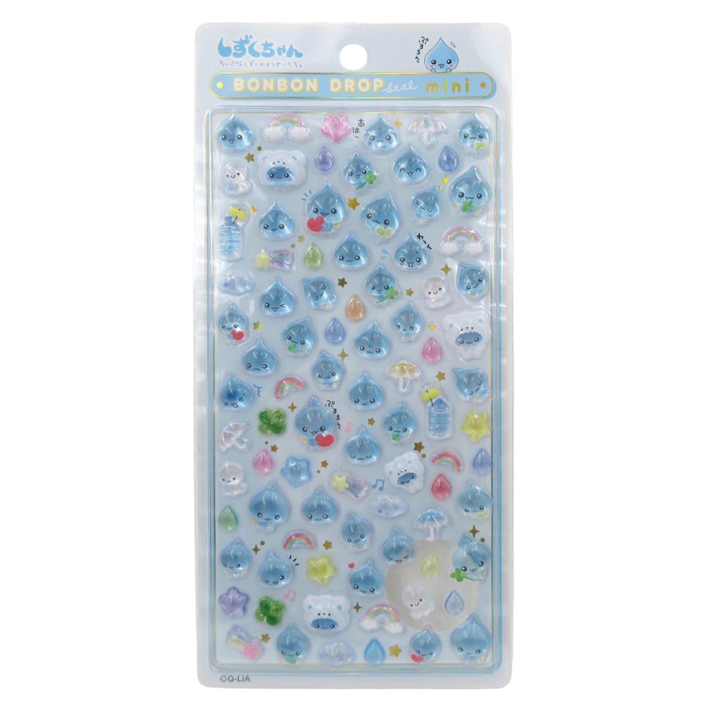Amazon.co.jp: クーリア シール ボンボンドロップシール ミニ しずく
