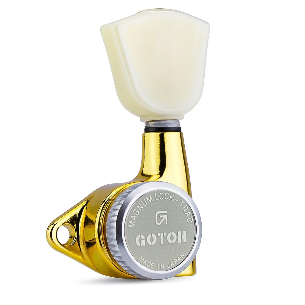 Amazon.com: Gotoh Magnum Lock Trad Tuners SG301 MG-T- P4N - Gold