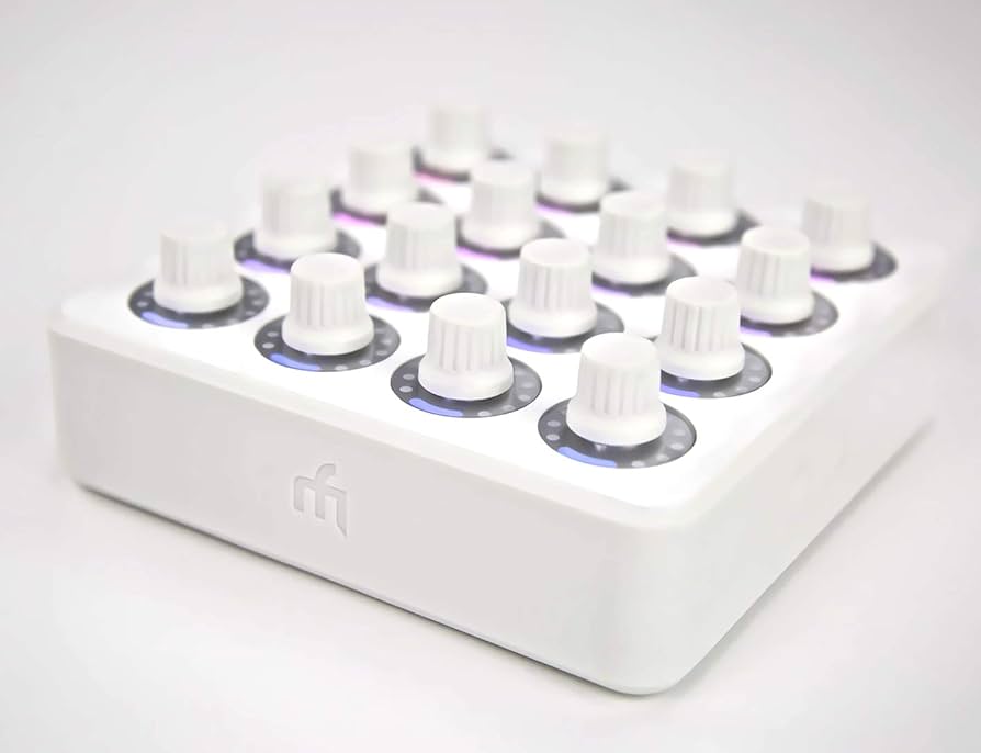 Amazon | DJ TechTools MIDI FIGHTER TWISTER (WHITE) MFT-WHITE
