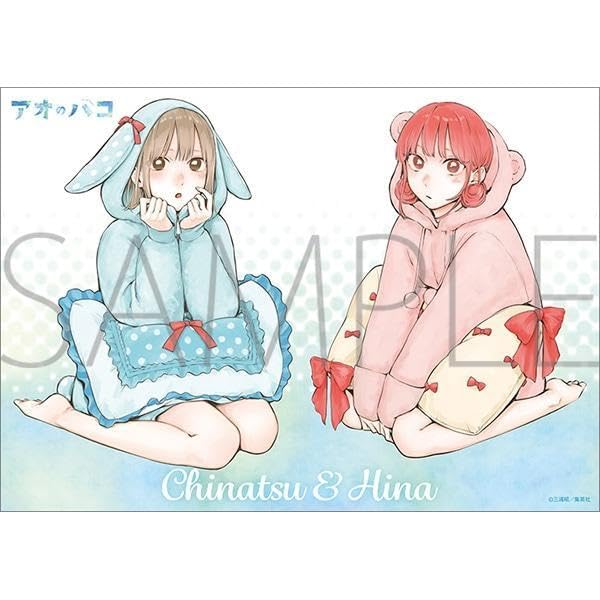 Amazon.co.jp: アオのハコ B2布ポスター 鹿野千夏 蝶野雛 : おもちゃ