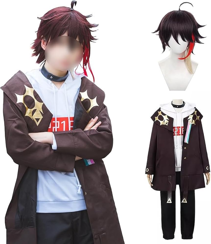 Amazon.co.jp: 三枝明那 コスプレ 衣装 仮装 バーチャル vtuber