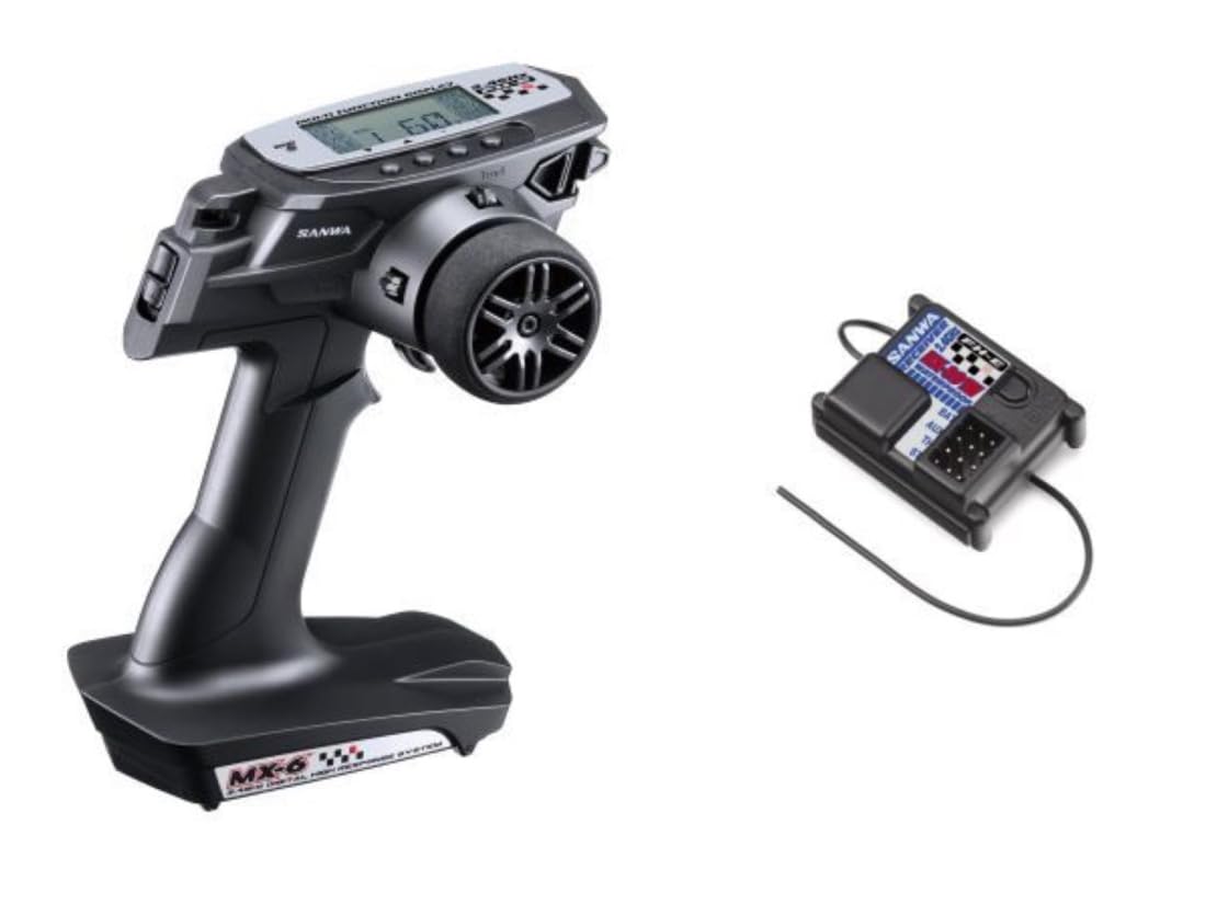 Amazon | SANWA MX-6 RX-391W/PC 101A32505B | ラジコン・ドローン 通販
