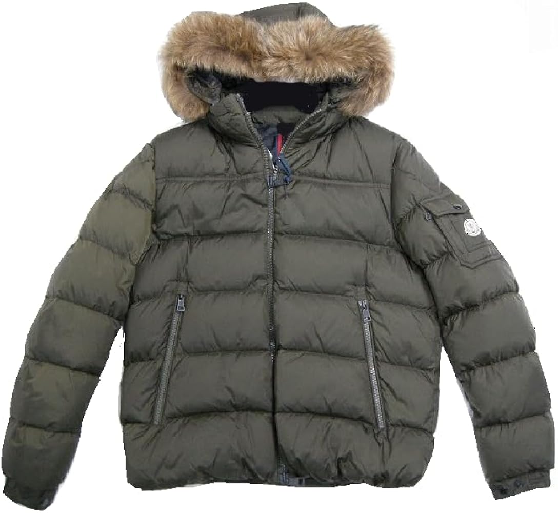 Amazon | [モンクレール] MARQUE マルク メンズ ファー付きダウン