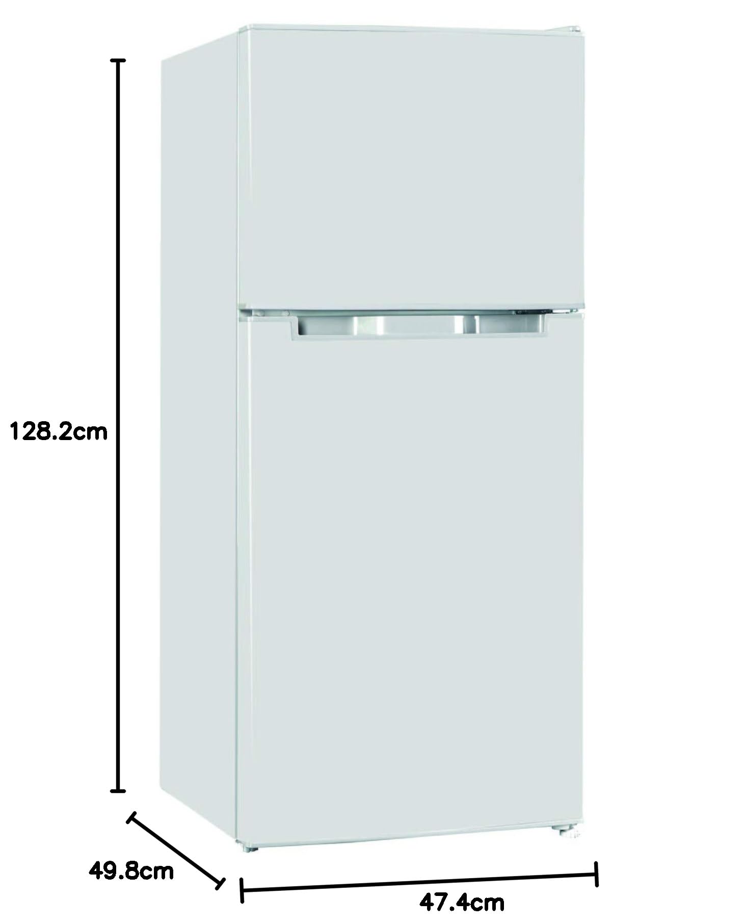 Amazon | TOHOTAIYO 2ドア冷凍冷蔵庫 左右ドア開き付け替え可能 138L