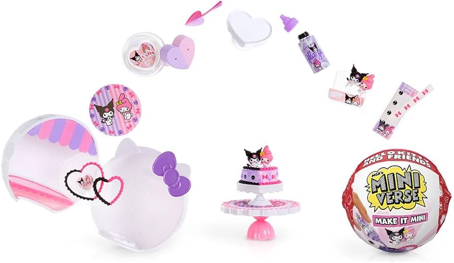 Amazon.co.jp: MGAのミニバース Make It Mini ハローキティとフレンズ