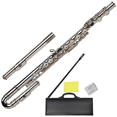 Amazon | Kaerntner ケルントナー フルート KFLU-35/SV (U字頭部管付