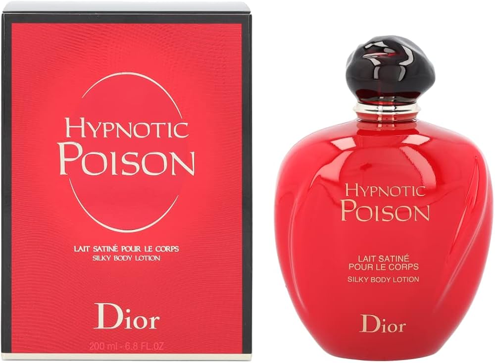 Amazon.com : Christian Dior Hypnotic Poison Silky Body Lotion, 6.8