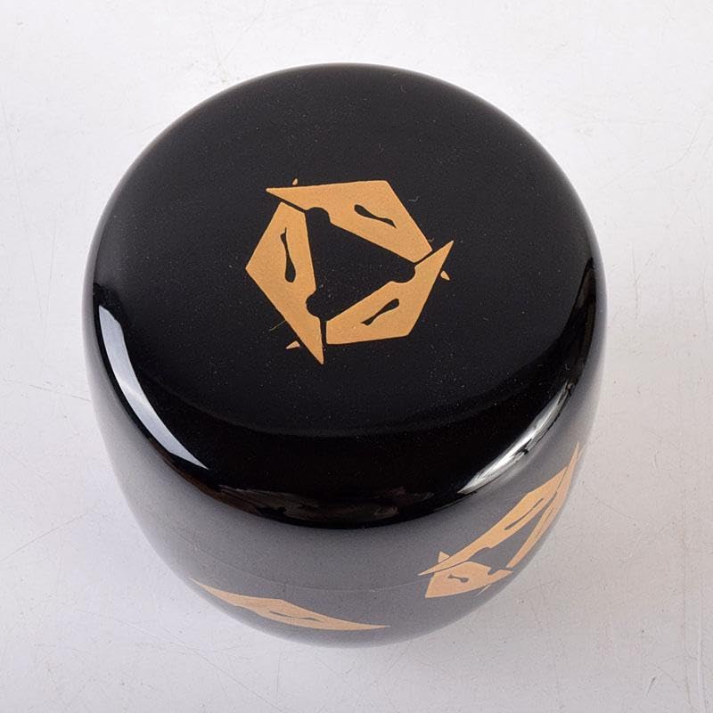 Amazon.co.jp: 茶道具 輪島塗 喜三誠志作 鱗鶴蒔絵 棗 共箱 V 6914