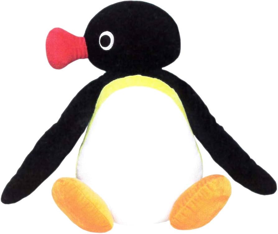 Amazon.co.jp: ピングー 特大サイズ ポージングぬいぐるみ 全1種