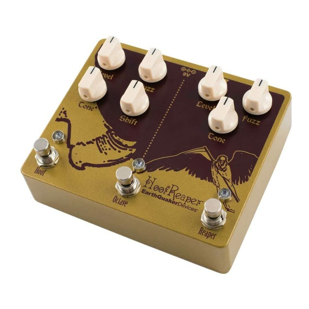 Amazon | EarthQuaker Devices Hoof Reaper V2 Double Fuzz Guitar