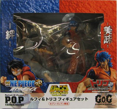Amazon.co.jp: ルフィ＆トリコ フィギュアセット セブンイレブン限定