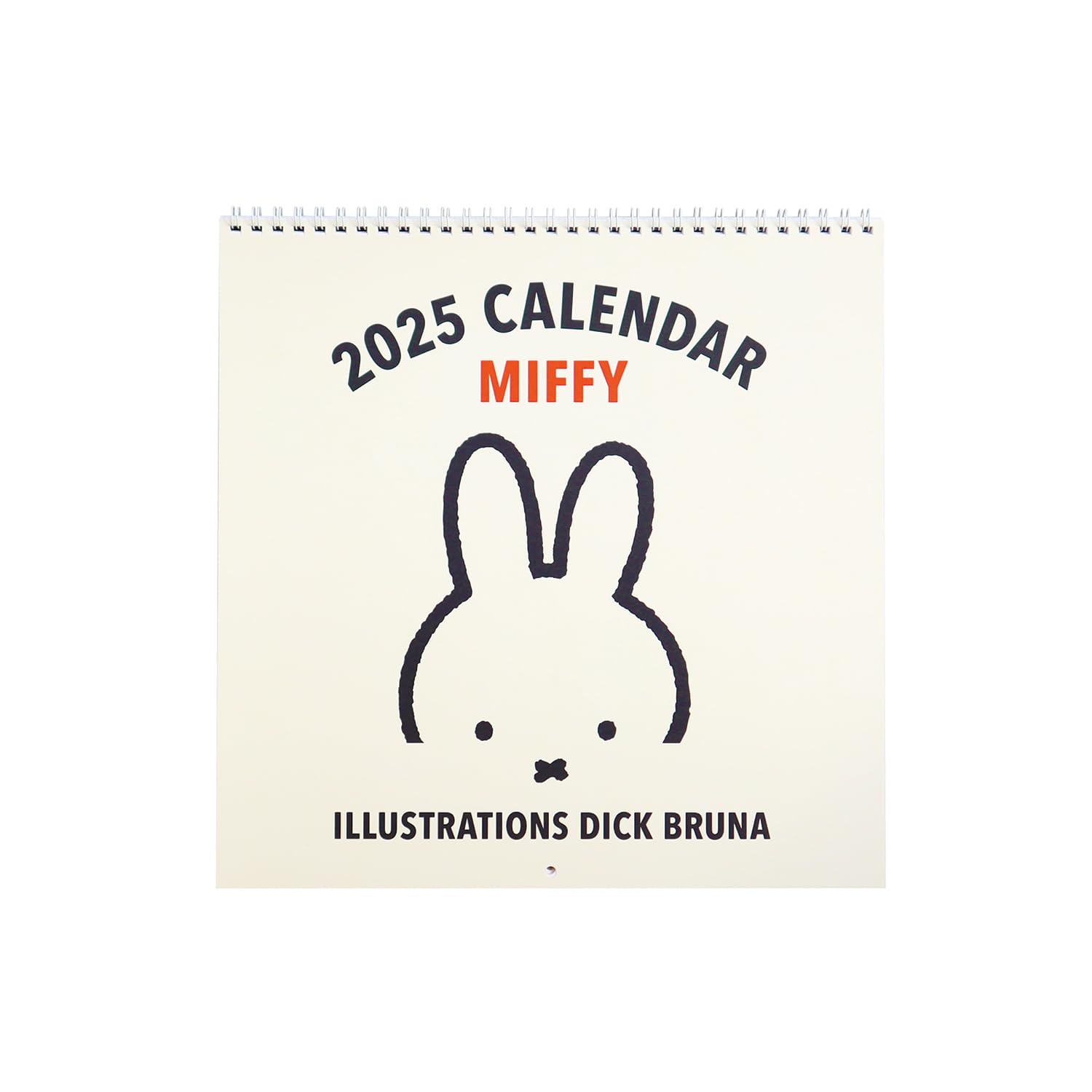 Amazon | スクエア ミッフィー 2025年 カレンダー 壁掛け アイボリー