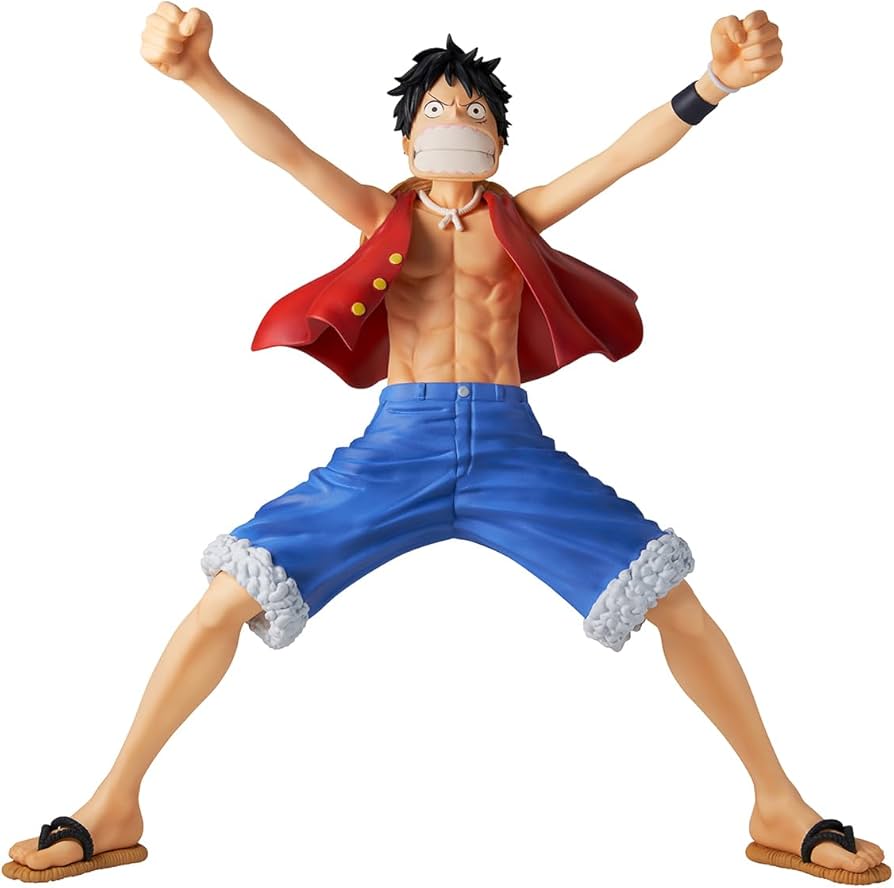Amazon.com: Ichibansho Figure - One Piece - Monkey D. Luffy (The