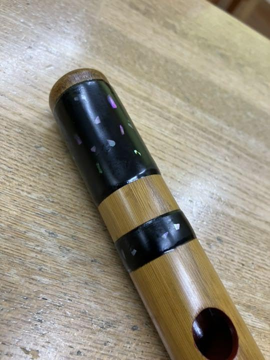 Amazon.co.jp: 篠笛 古典調4本調子 獅子田律 外装佐原囃子デザイン