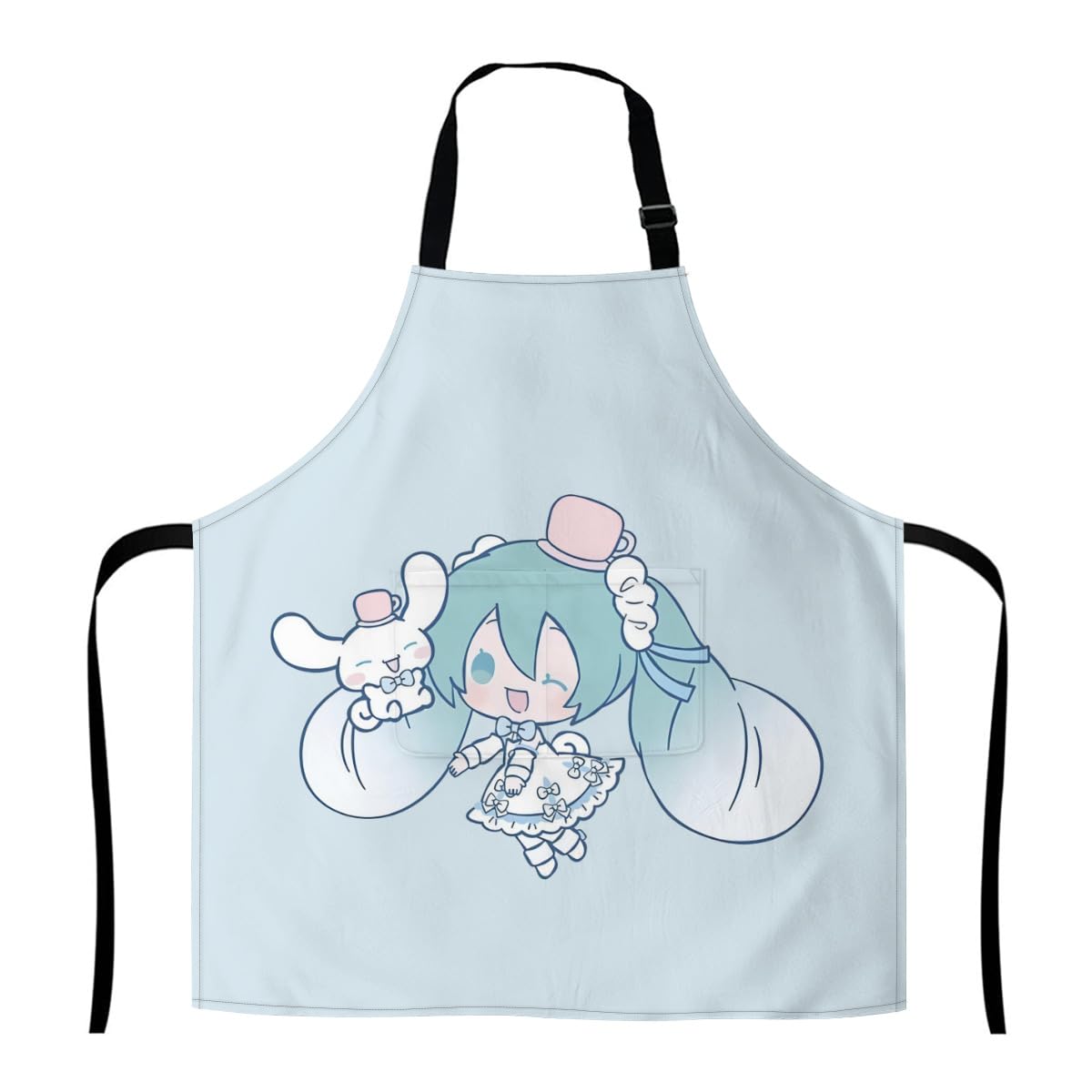 Amazon｜エプロン 初音ミク miku 美少女 萌え メンズ レディース