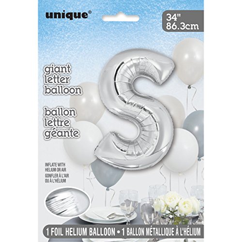 Amazon | Unique Party 57526 - 34インチ ジャイアント シルバー
