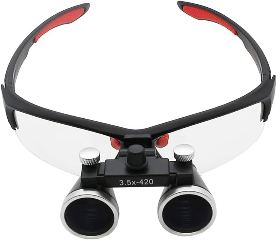 Amazon.co.jp: hobbyant 双眼ルーペ超軽量眼鏡拡大器倍率、3.5倍拡大鏡