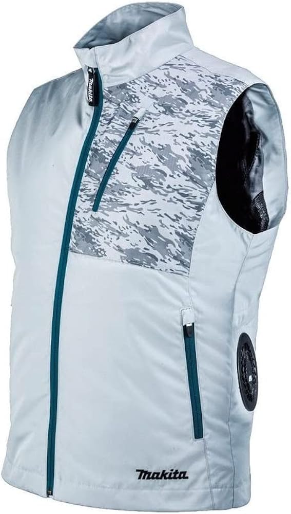 Amazon.co.jp: マキタ 充電式ファンベスト 高撥水・透湿性生地 グレー