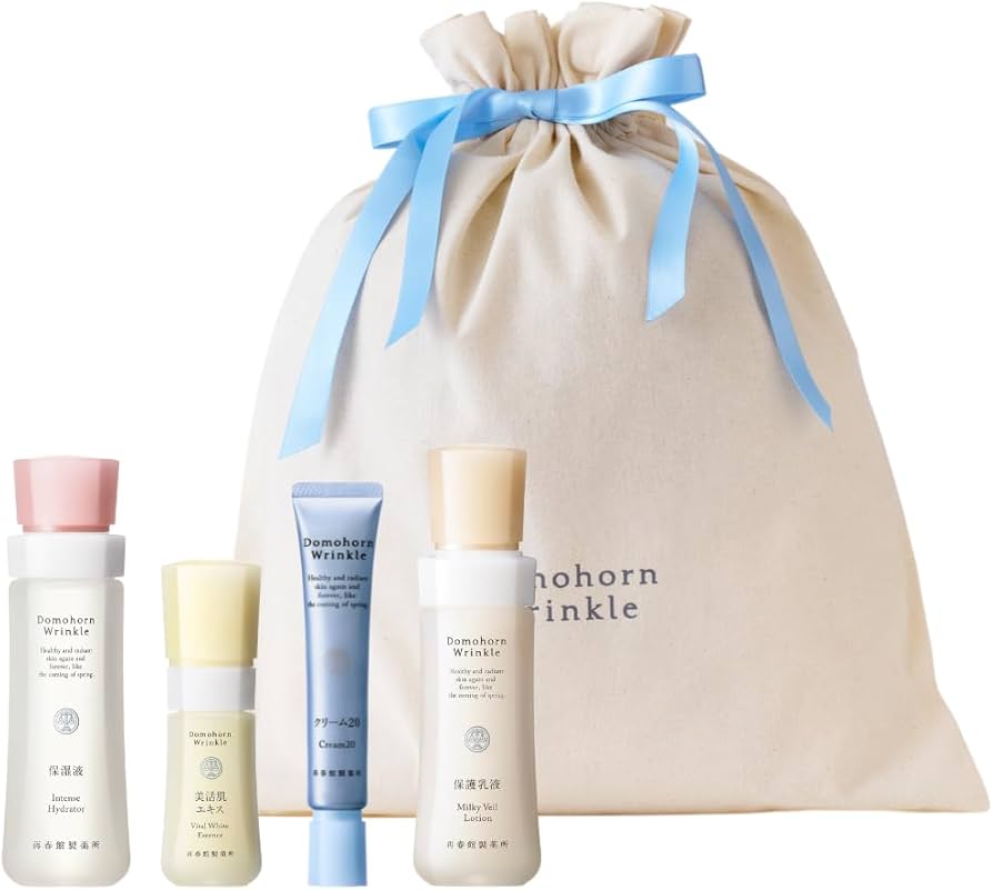 Amazon.co.jp: 【ギフト】ドモホルンリンクル 基本4点 スキンケア