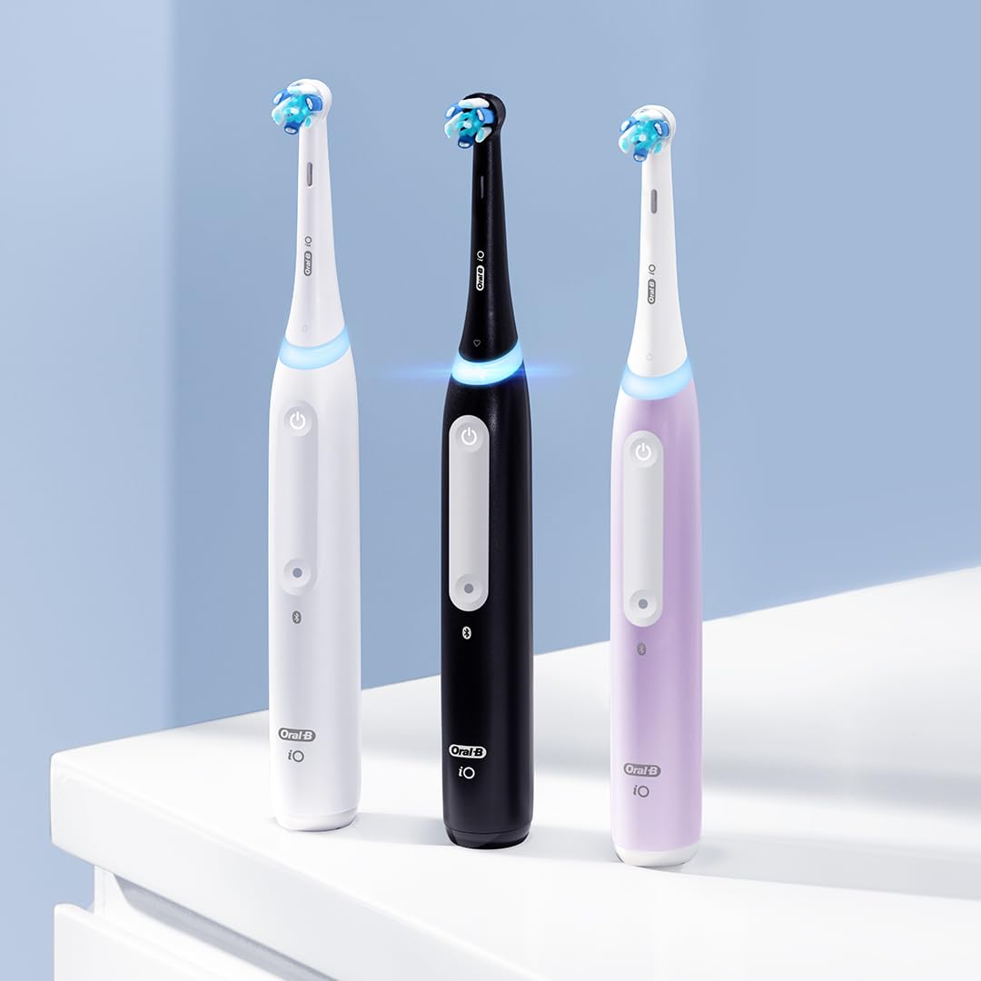 Amazon.com: Oral-B iO Series 4 電動牙刷,附(1) 刷頭,可充電,白色