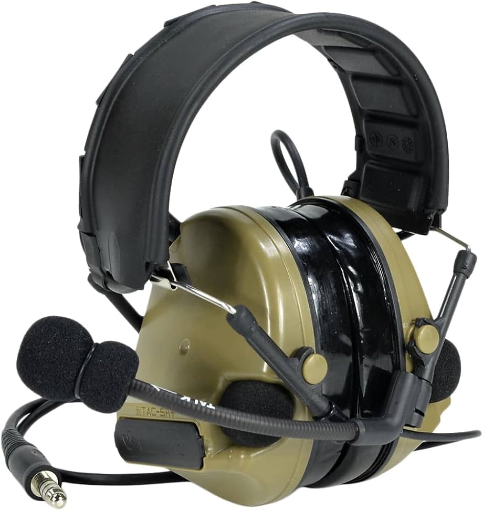 Amazon.co.jp: TAC-SKY タクティカルヘッドセット COMTAC III 集音