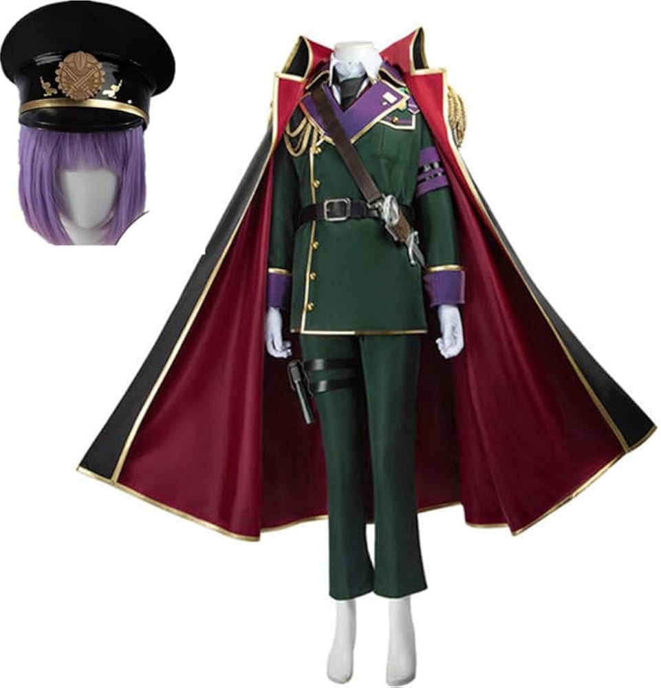 Amazon.co.jp: [HHDGJKKK] 剣持刀也 軍服 コスプレ衣装(ウィッグ + 靴