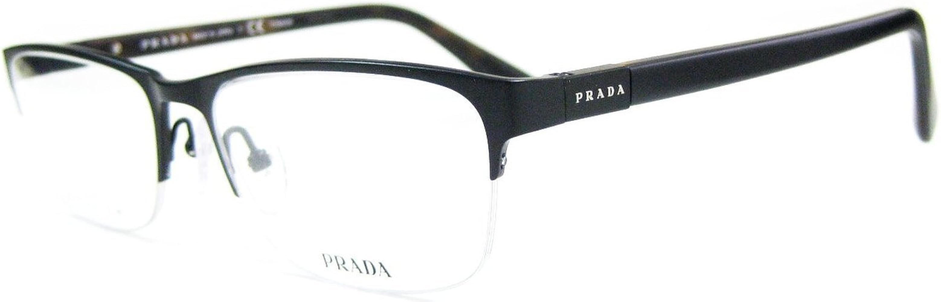 Amazon | PRADA プラダ メガネ フレーム PR52S-1BO VPR52S-1BO-55 52S
