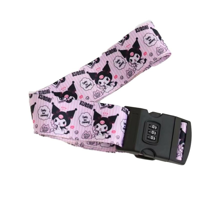 Amazon.co.jp: マイメロディ クロミ スーツケースベルト 手荷物