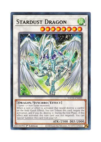 Amazon.co.jp: 遊戯王 英語版 TOCH-EN050 Stardust Dragon