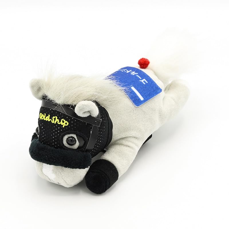 Amazon.co.jp: JRA 競馬 アイドルホースくっつきマスコット ゴールド