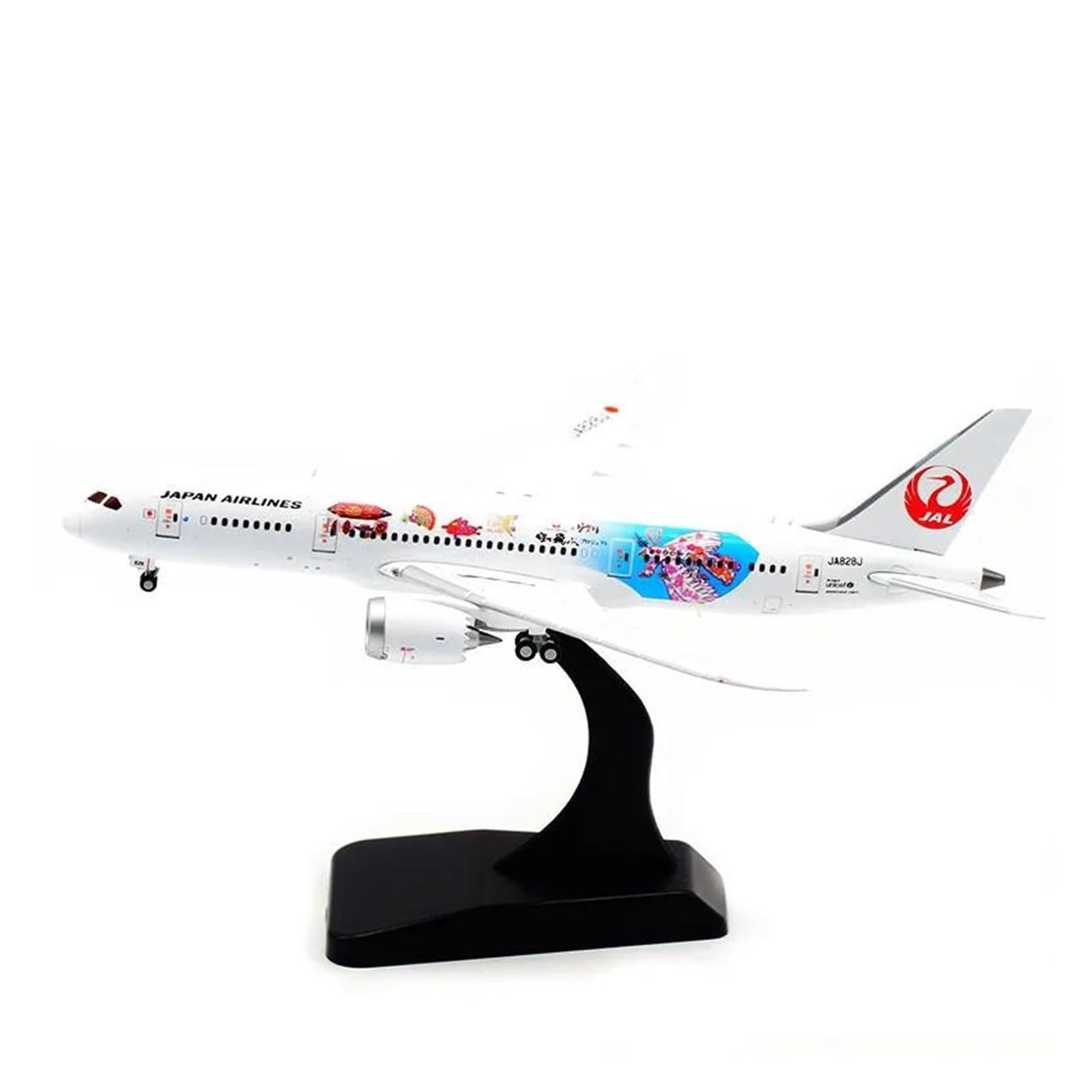 Amazon.co.jp: 航空機 1:400 スケール 787-8 JA828J 飛行機模型飛行機