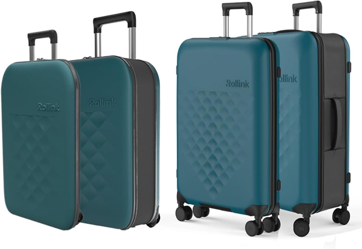 Amazon.com | Rollink Collapsible Luggage 2-Piece Set (22/29