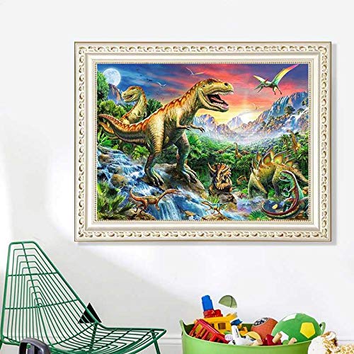 Amazon.co.jp: 5Dダイヤモンドペイントキット 大人子供用 ジュラシック