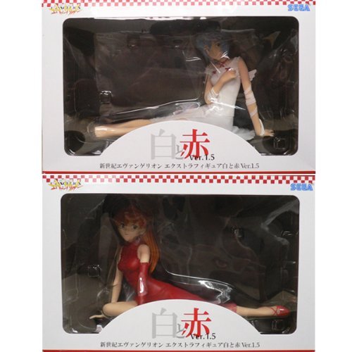 Amazon.co.jp: 新世紀エヴァンゲリオン EXフィギュア 白と赤 Ver.1.5