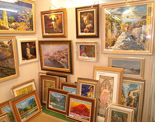 Amazon.co.jp: 絵画 インテリア 油絵 フランス人画家、ベルナルド 作