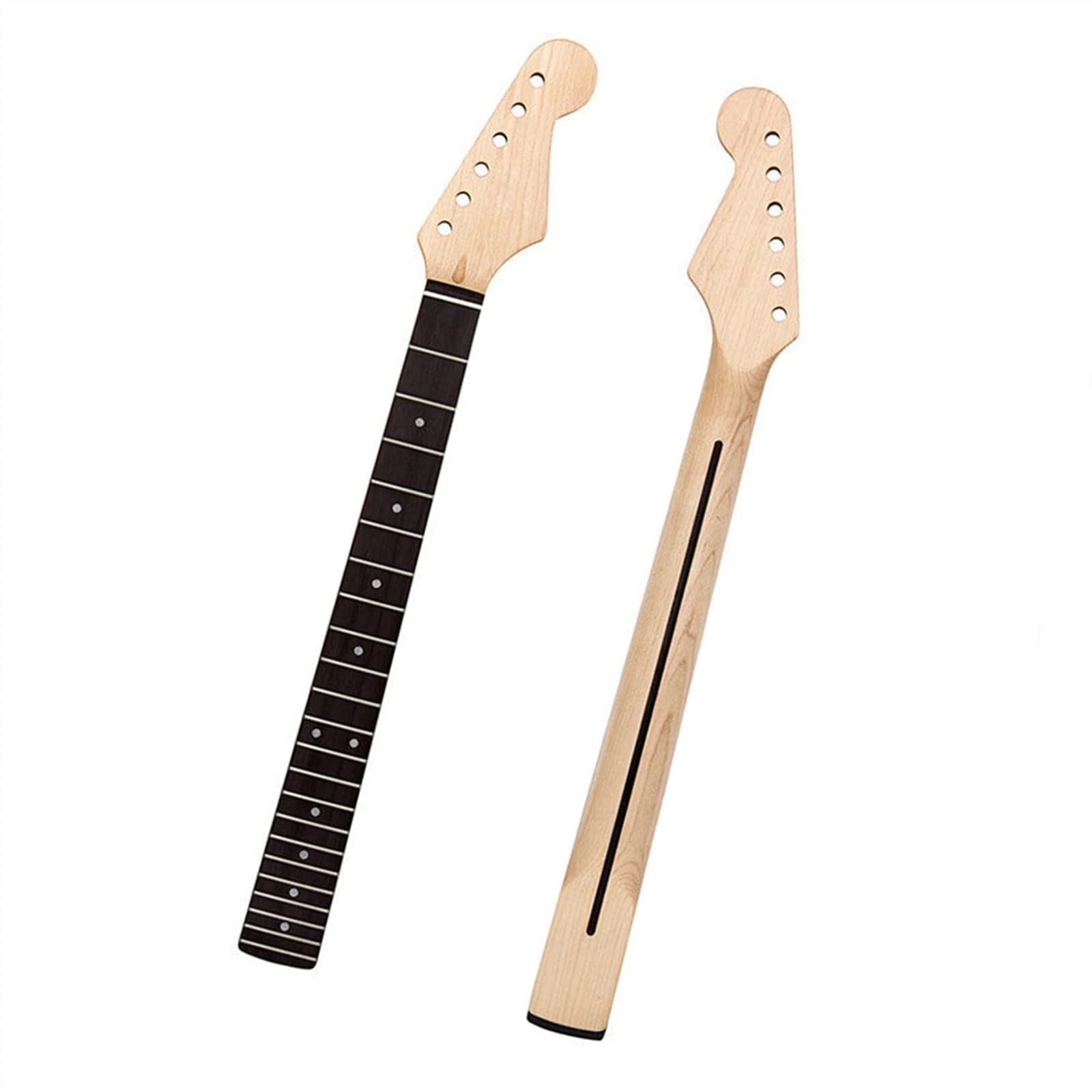 Amazon | 交換用ギターネック マットマホガニー指板バックボードミッド