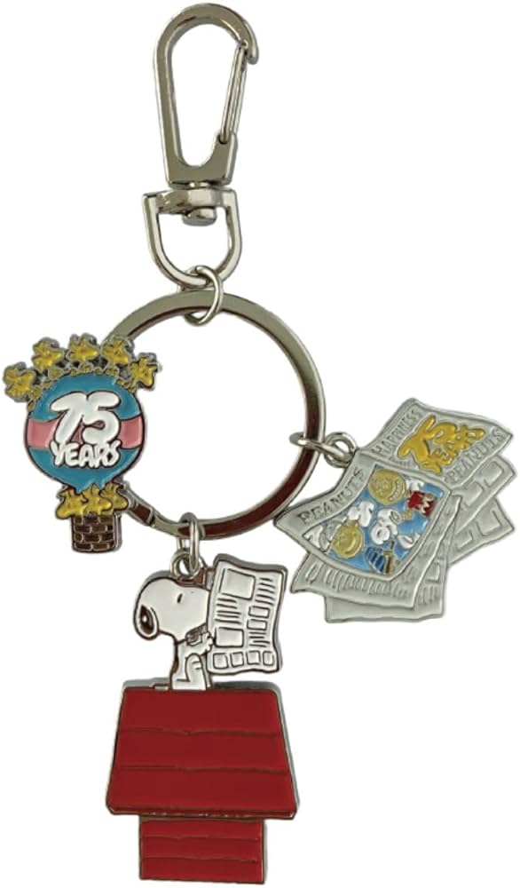 Amazon.co.jp: 牛久保工芸社 スヌーピー 75thアニバーサリー メタル 3