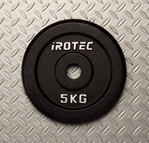 Amazon | IROTEC(アイロテック) アイアンプレート 5KG / ダンベル
