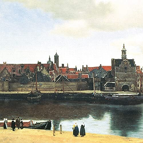 Amazon.co.jp: 額絵 [フェルメール] 【デルフトの眺望】 [F4] [G4