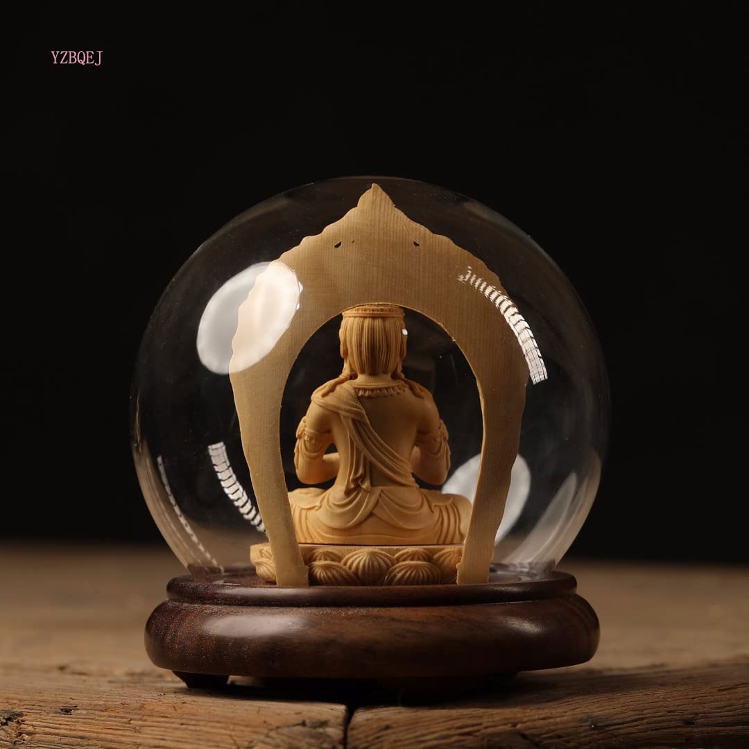 Amazon｜木彫りの仏像 大日如来 13cm 桧木製高級木彫り 真言宗 丸台座