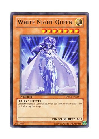 Amazon.co.jp: 遊戯王 英語版 ORCS-EN090 White Night Queen 白夜の