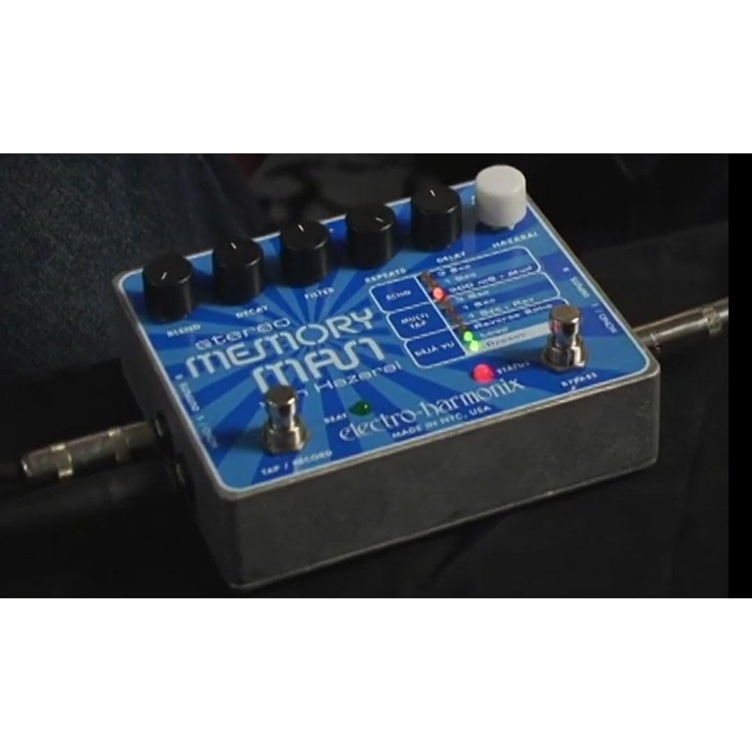 Amazon.com: Electro-Harmonix Stereo Memory Man with Hazarai Delay