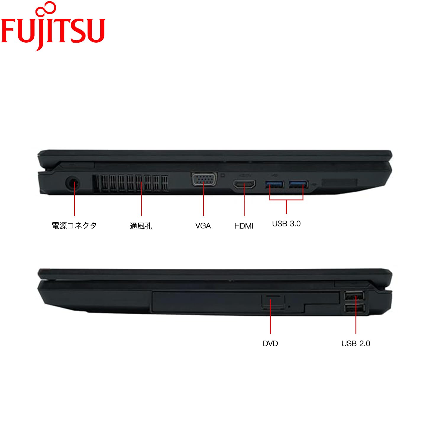 Amazon.co.jp: 【整備済み品】 富士通 FUJITSU ノートパソコン FMV
