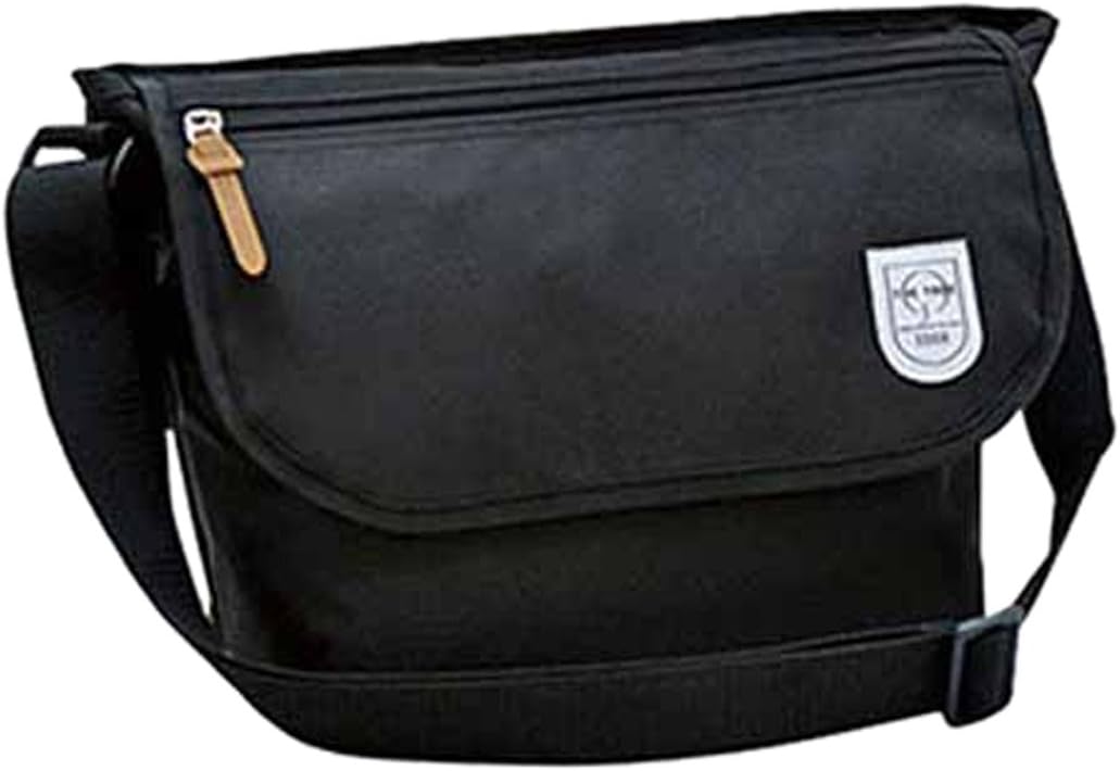 Amazon | [ヒロオカ] メッセンジャーバッグ クロ | メッセンジャーバッグ