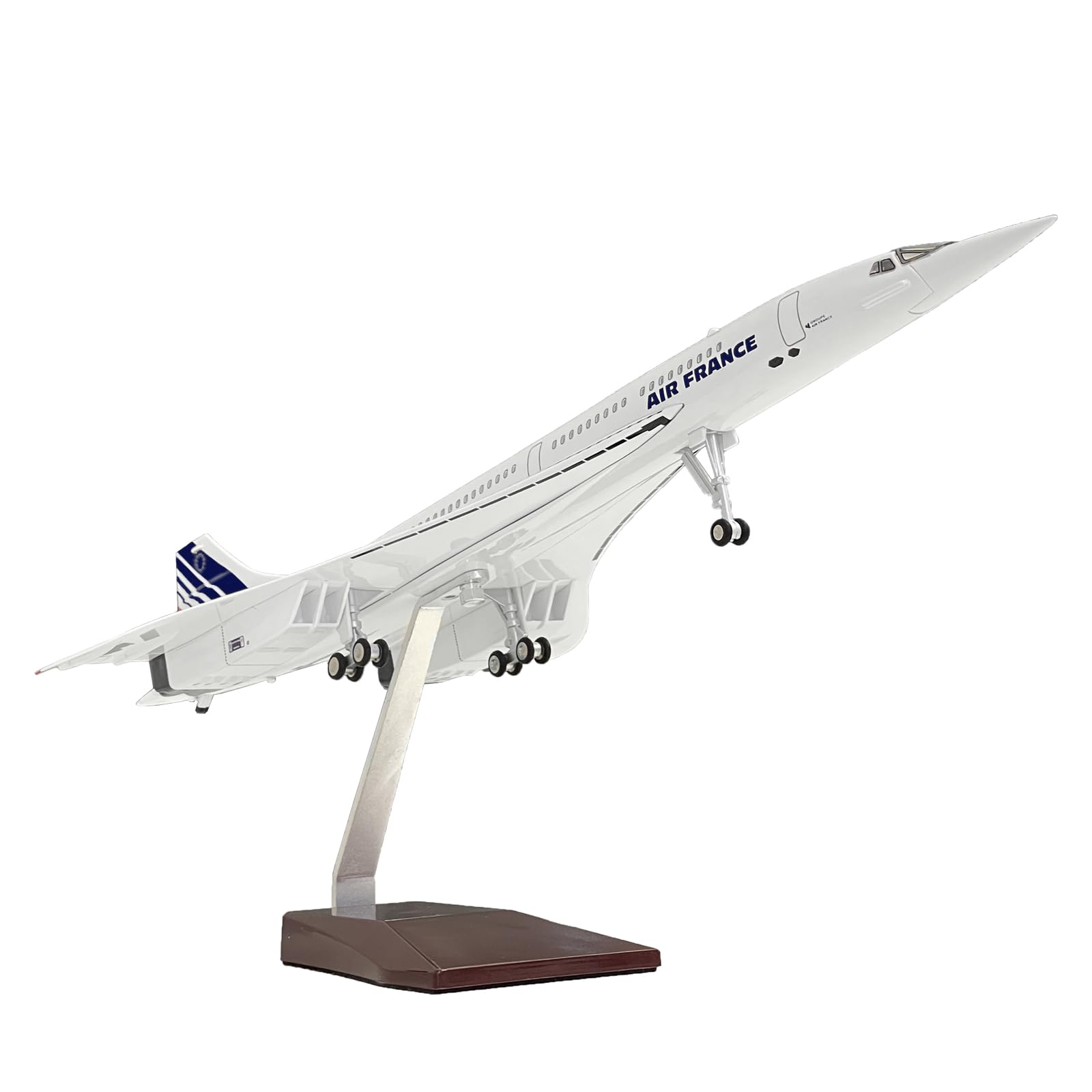 Amazon.co.jp: 1/125スケール コンコルド模型飛行機 - エールフランス