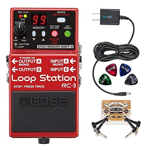 Amazon.com: BOSS RC-3 Loop Station - Pedal de grabación estéreo