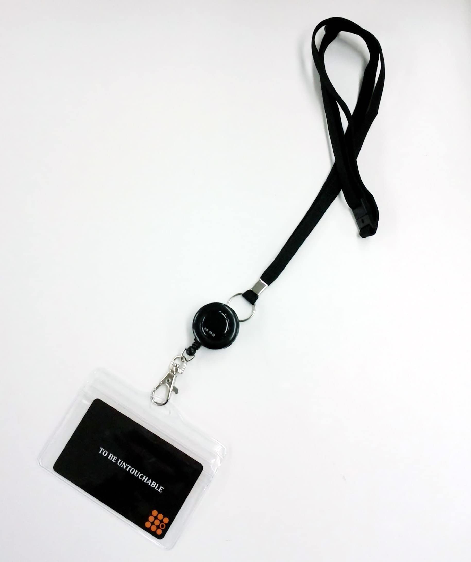 Amazon | ｺｰﾄﾞ巻取ﾘｰﾙ式ｸﾘｯﾌﾟ付ﾈｯｸｽﾄﾗｯﾌﾟ 名札＆名刺 IDｶｰﾄﾞｹｰｽ IDｶｰﾄﾞ